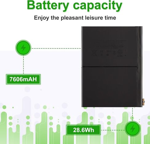 A2288 Replacement Battery Compatible with iPad Air 10.9" 2020 Gen 4 A2316 A2324 A2325 A2072 iPad 13.1/13.2 MYFN2LL/A MYFM2LL/A MYFT2LL/A MYHY2LL/A MYGX2ZP/A EMC 3570 3571 with Tools in Kuwait