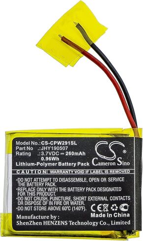 FITHOOD Battery Replacement for Compustar 2W901R-SS JHY190507 (210mAh/3.7V) in Kuwait