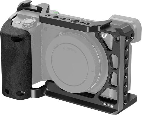 SmallRig Cage with Silicone Handgrip and NP-FW50 Camera Battery Set for Sony in Kuwait