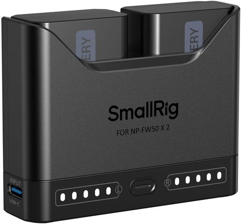 SmallRig Cage with Silicone Handgrip and NP-FW50 Camera Battery Set for Sony in Kuwait