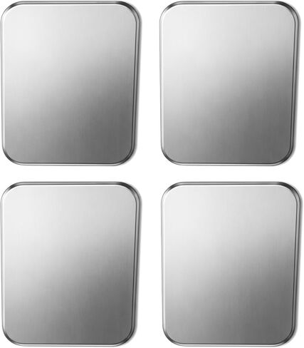 Thin Adhesive Metal Plates for Magnetic Phone Car Mount 4 Pack in Kuwait