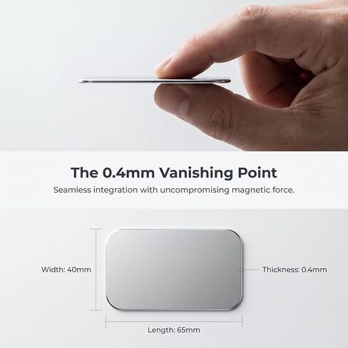 Thin Adhesive Metal Plates for Magnetic Phone Car Mount 4 Pack in Kuwait