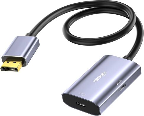 DisplayPort to USB C Adapter 8K@30Hz 4K@144Hz (DP Alt Mode Required) in Kuwait