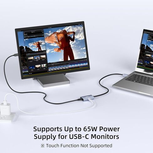 DisplayPort to USB C Adapter 8K@30Hz 4K@144Hz (DP Alt Mode Required) in Kuwait