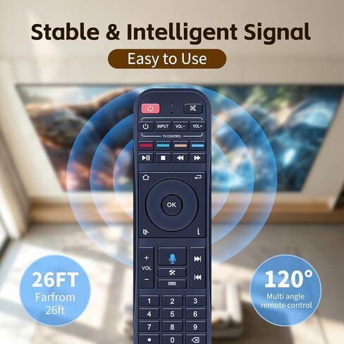 RC-200 Voice Remote Control for Superbox S7 Max/Prime/Pro/Ultra in Kuwait