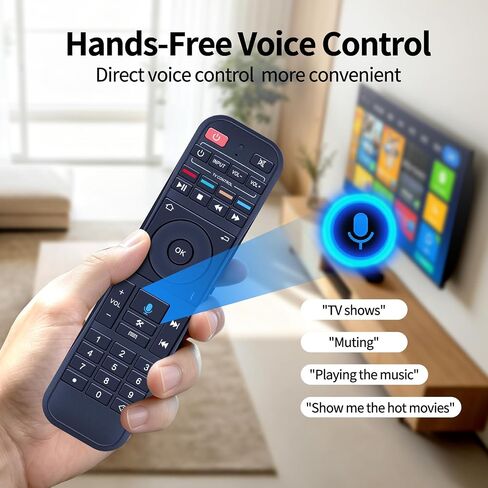 RC-200 Voice Remote Control for Superbox S7 Max/Prime/Pro/Ultra in Kuwait