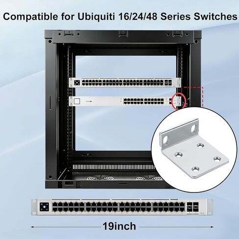 Rack Mount Kit for Ubiquiti Switch in Kuwait