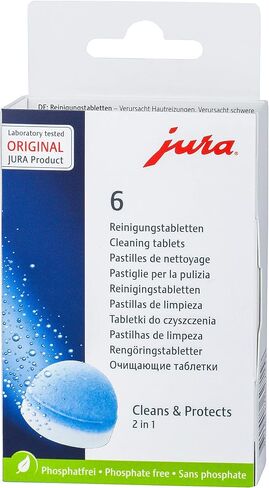Descaling Tablets and Cleaning Tablets for Jura-Capresso Automatic Coffee and Espresso machines Combi pack in Kuwait