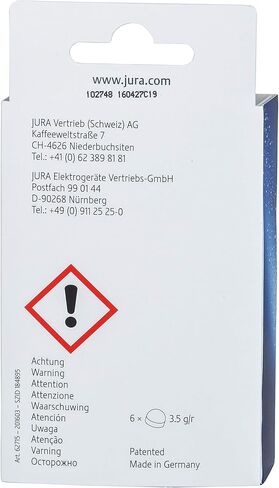 Descaling Tablets and Cleaning Tablets for Jura-Capresso Automatic Coffee and Espresso machines Combi pack in Kuwait