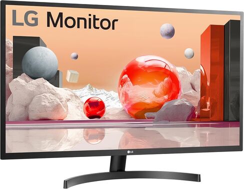 LG FHD 32-Inch Mountable Computer Monitor 32ML600M-B, 75hz IPS with HDR 10 Compatibility, Black in Kuwait