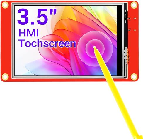 ELECROW 7" ESP32 Display 800×480, HMI IPS AI Touch Screen with Acrylic Case in Kuwait