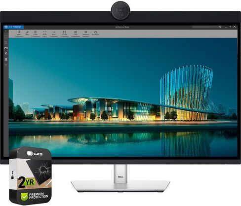Dell DELL-U3224KB UltraSharp 32 6K Monitor Bundle with 2 YR CPS Enhanced Protection Pack in Kuwait