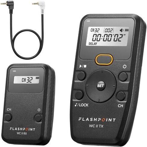 Flashpoint Wave Commander II Wireless Remote Shutter Release Kit for Select Panasonic Cameras, Godox TR-P1 in Kuwait