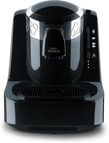 ARZUM Okka Automatic Turkish Coffee Machine, Maker, USA 120V, UL, Black and Silver in Kuwait