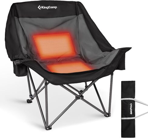 KingCamp Oversized XL Camping Chair, Heavy Duty 500lbs Folding Couch in Kuwait