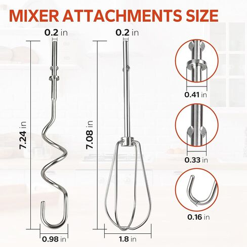 Hand Mixer Beaters Attachments for Kitchenaid Hand Mixer KHM3 in Kuwait