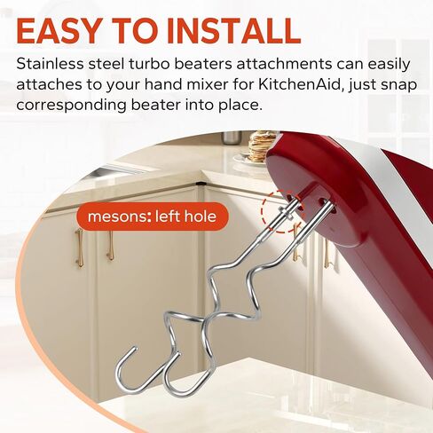Hand Mixer Beaters Attachments for Kitchenaid Hand Mixer KHM3 in Kuwait