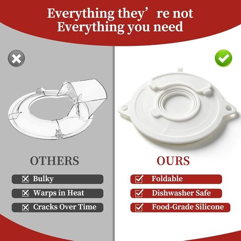 Silicone Pouring Shield for KitchenAid 4.5-5 Qt Tilt-Head Mixers in Kuwait