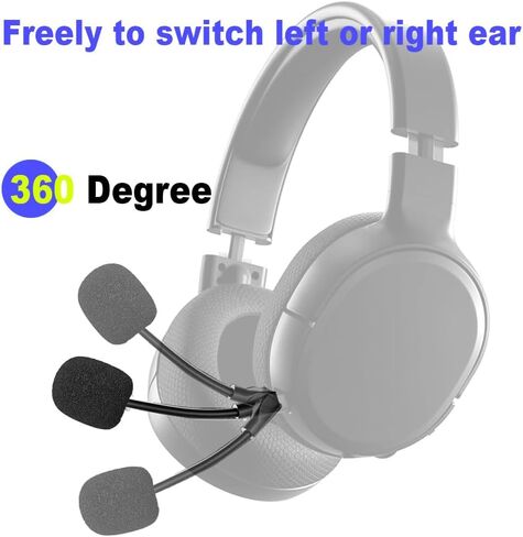 Replacement Game Mic Compatible with Logitech G PRO X2, G PRO X Wireless and G Pro Wired Gaming Headsets, Detachable Noise Cancelling Crystal Microphone in Kuwait