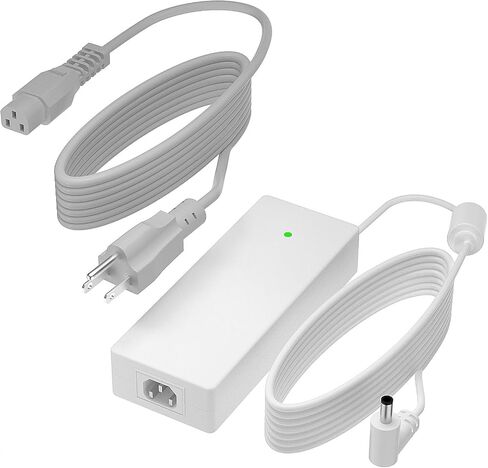 54V 3.9A Power Adapter for UniFi XG 6 PoE,Uacc-Adapter-AC-210W Compatible with Networks UniFi XG 6 PoE (Model US-XG-6POE) 6/8 Port switches Power Cord Charger（White in Kuwait