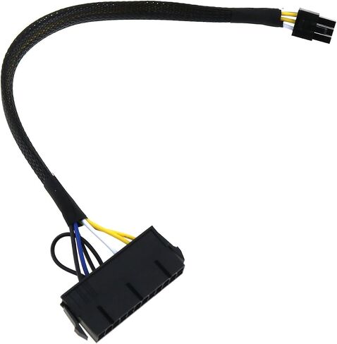 TAODAN 24 Pin to 6 Pin ATX Power Adapter 30cm Electronics Computers Accessories Suitable for 3650/3040/7040 Motherboards Power Cable in Kuwait
