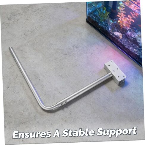 2pcs Aquarium Light Riser Stand Bracket for Fish Tank, Aluminium Alloy in Kuwait