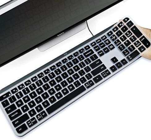 Ultra-Thin Silicone Keyboard Cover for Logitech Craft, MX, Keys Keyboards. in Kuwait