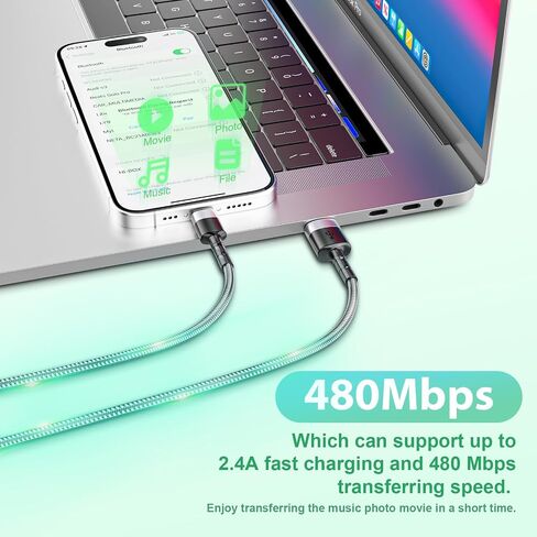 3Pack Short iPhone Charging Cable, USB A to Lightning Cable【15cm+30cm+30cm】, Nylon Braided Sync Data Short Charger Cable, Fast Charger Cord for Apple iPhone 14 13 12 11 Pro Max Xr X 8 7 Plus SE iPad in Kuwait