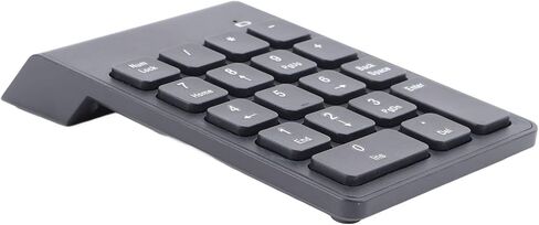 Yoidesu Wireless Numeric Keypad, 18 Keys High Accuracy Quiet Battery Powered Number Pad, Bluetooth Number Keyboard for Laptop Office Accounting Computer in Kuwait