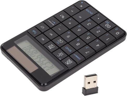 CHICIRIS Wireless Number Pad, 29 Keys 2.4GHz Calculator Numeric Keypad in Kuwait