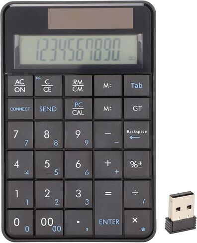CHICIRIS Wireless Number Pad, 29 Keys 2.4GHz Calculator Numeric Keypad in Kuwait