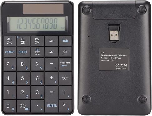 CHICIRIS Wireless Number Pad, 29 Keys 2.4GHz Calculator Numeric Keypad in Kuwait