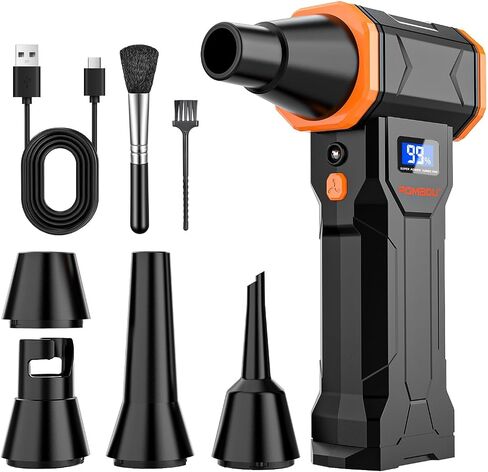 Cordless Electric Air Duster, 4-Speed Blower for Keyboard Car Clean in Kuwait