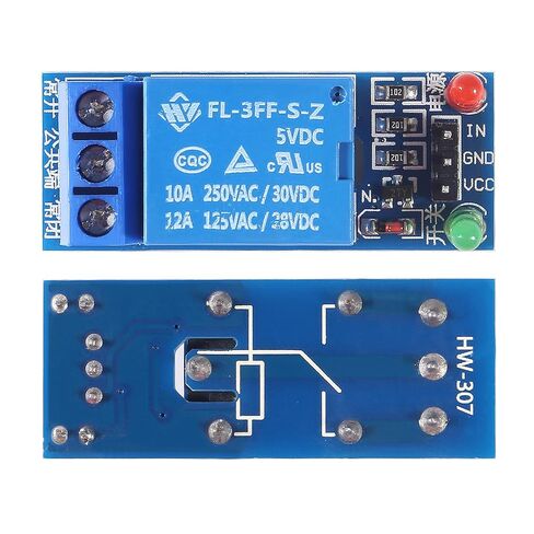 AITRIP 10PCS 5V One Channel Relay Module Relay Switch with OPTO Isolation High Low Level Trigger Compatible with Arduino Raspberry pi ARM AVR in Kuwait