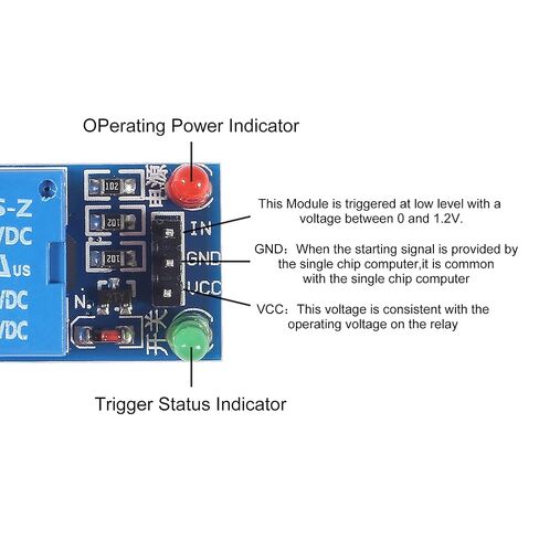 AITRIP 10PCS 5V One Channel Relay Module Relay Switch with OPTO Isolation High Low Level Trigger Compatible with Arduino Raspberry pi ARM AVR in Kuwait