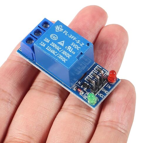 AITRIP 10PCS 5V One Channel Relay Module Relay Switch with OPTO Isolation High Low Level Trigger Compatible with Arduino Raspberry pi ARM AVR in Kuwait