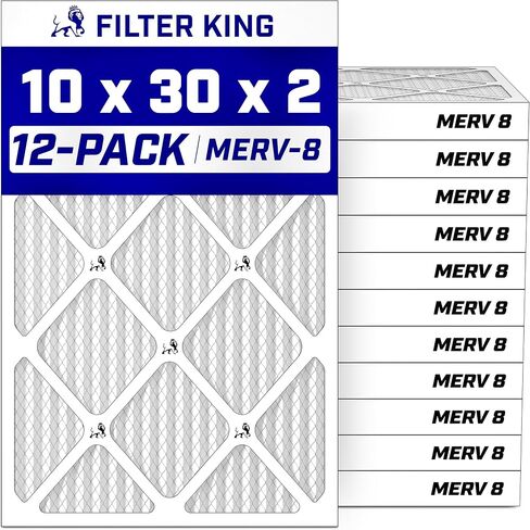 Filter King 18x24x2 Air Filter MERV 8, AC Furnace Filters (12-Pack) in Saudi Arabia