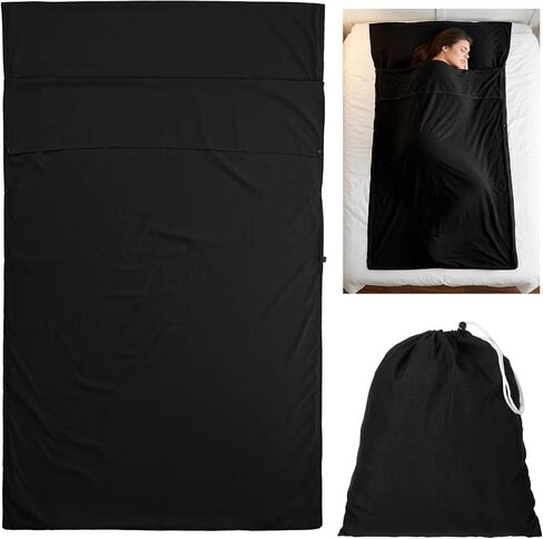 Self Tan Sleep Sack Tanning Bag Lightweight Breathable Tanning Sleeping Sack Sleeping Bag Liner with Zipper Adult Sleep SackTanning Sheet Protector for Bed Travel Hotel Outdoor Hiking Accessory in Kuwait