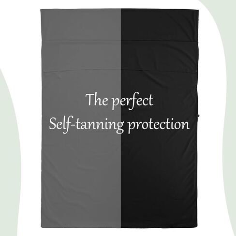 Self Tan Sleep Sack Tanning Bag Lightweight Breathable Tanning Sleeping Sack Sleeping Bag Liner with Zipper Adult Sleep SackTanning Sheet Protector for Bed Travel Hotel Outdoor Hiking Accessory in Kuwait
