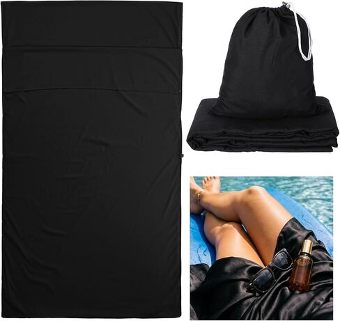 Self Tan Sleep Sack Tanning Bag Lightweight Breathable Tanning Sleeping Sack Sleeping Bag Liner with Zipper Adult Sleep SackTanning Sheet Protector for Bed Travel Hotel Outdoor Hiking Accessory in Kuwait