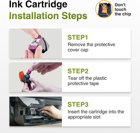 68 6155e 6555e 68XL Ink Cartridges Black/Color Combo Pack Replaced for HP68 in Kuwait