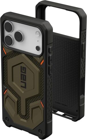 URBAN ARMOR GEAR UAG Designed for iPhone 17 Pro Max Case Monarch Pro - Compatible with MagSafe Military Grade Protective Cover, Crimson in Kuwait