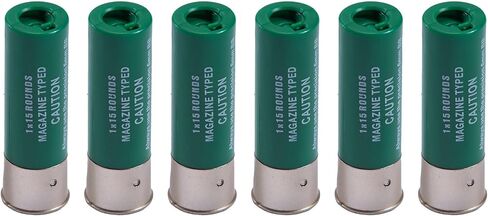 GoldenBall 6 Pack of 15 Round Standard Airsoft Shotgun Shell for Multi & Single-Shot Airsoft Shotguns - Comptiable with Double Eagle & CYMA in Kuwait