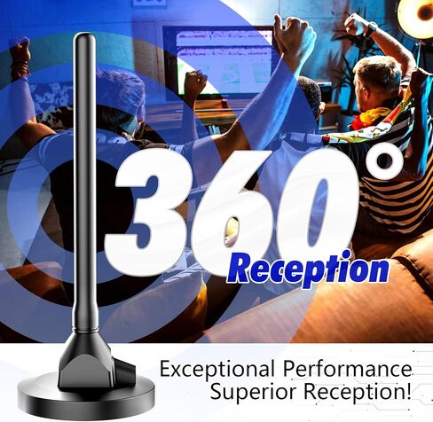 Indoor Antenna for Smart TV,HD Antenna with Strong Magnetic Base in Kuwait