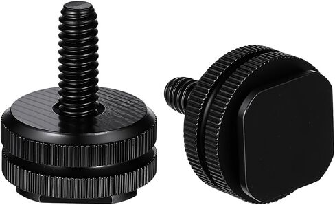 2 Pcs Cold Shoe Mount 1/4 Inch Camera Adapter Screws in Kuwait