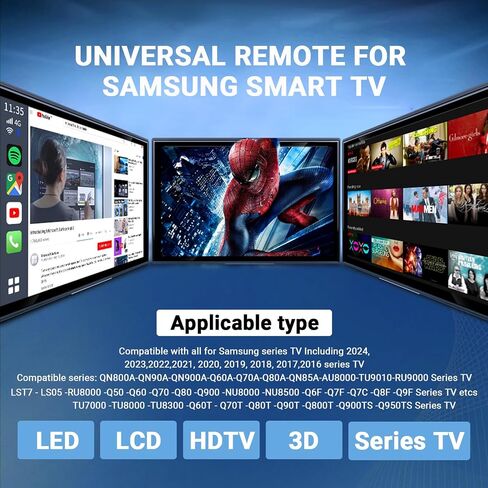 Big Button Remote Control Replacement for Samsung Smart TV Remote Control in Kuwait