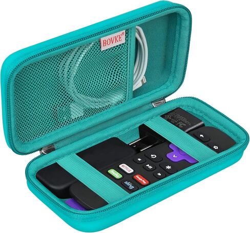 BOVKE Case for Roku Voice Remote/Roku Voice Remote Pro 2nd Ed, Black in Kuwait