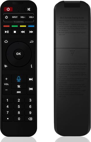 Fit for Super Box RC-200L Backlit Voice Bluetooth Remote Control Replacement for SuperBox S7 Prime S7 Ultra S7 Max S7 Pro S6 Ultra S6 Max S6 Pro S5Max S5Pro. in Kuwait