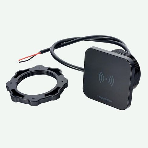 Scanstrut Ultra SC-CW-14G Magnetised Wireless Charger, Qi2 15W Fast Charging, IPX6 Waterproof, MagSafe Compatible, 12/24V DC, Flush Mount for Marine, RV & Outdoor Use in Kuwait