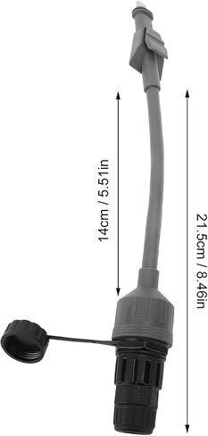 SPX Male to RJ45 Satellite Adapter 1200mbps Data Transfer Rate Compatible with PoE Injectors and Routers IP68 Water Proof for Indoor and Outdoor Use in Kuwait